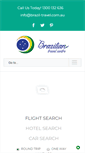 Mobile Screenshot of braziliantravelcentre.com.au